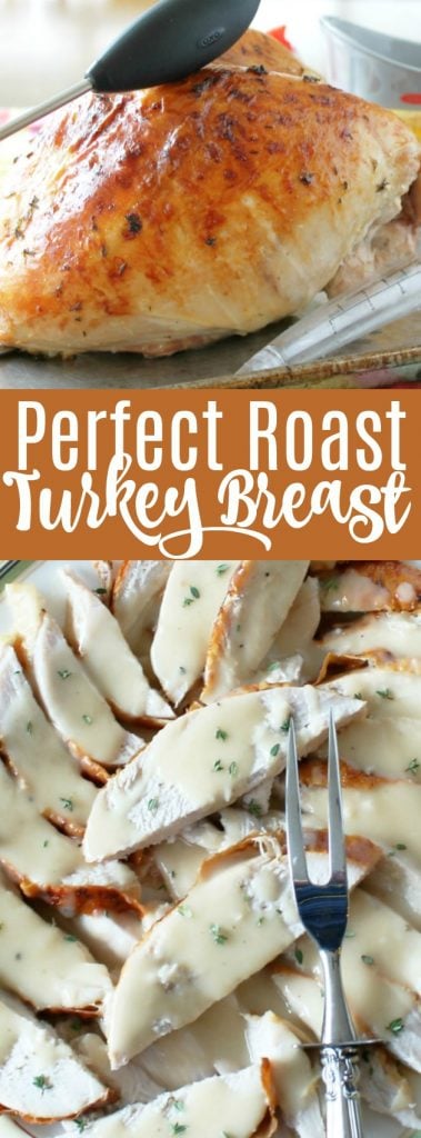 Perfect Roast Turkey Breast | Foodtastic Mom #thanksgiving #thanksgivingturkey #turkeyrecipes #turkeybreast via @foodtasticmom