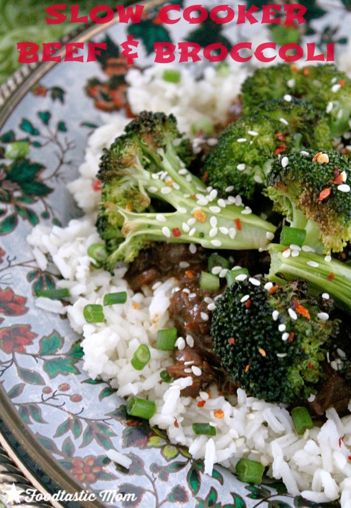 Slow Cooker Beef and Broccoli by Foodtastic Mom