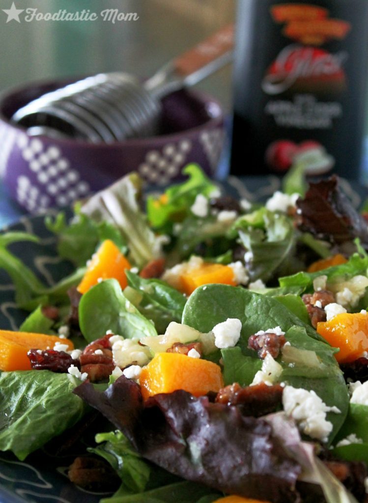 Harvest Salad with Sugared Pecans by Foodtastic Mom