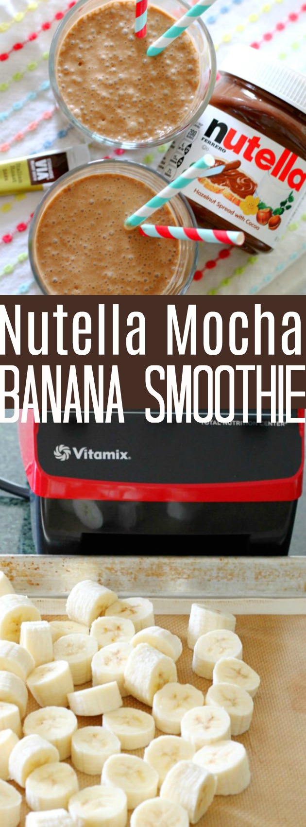 Nutella Mocha Banana Smoothie