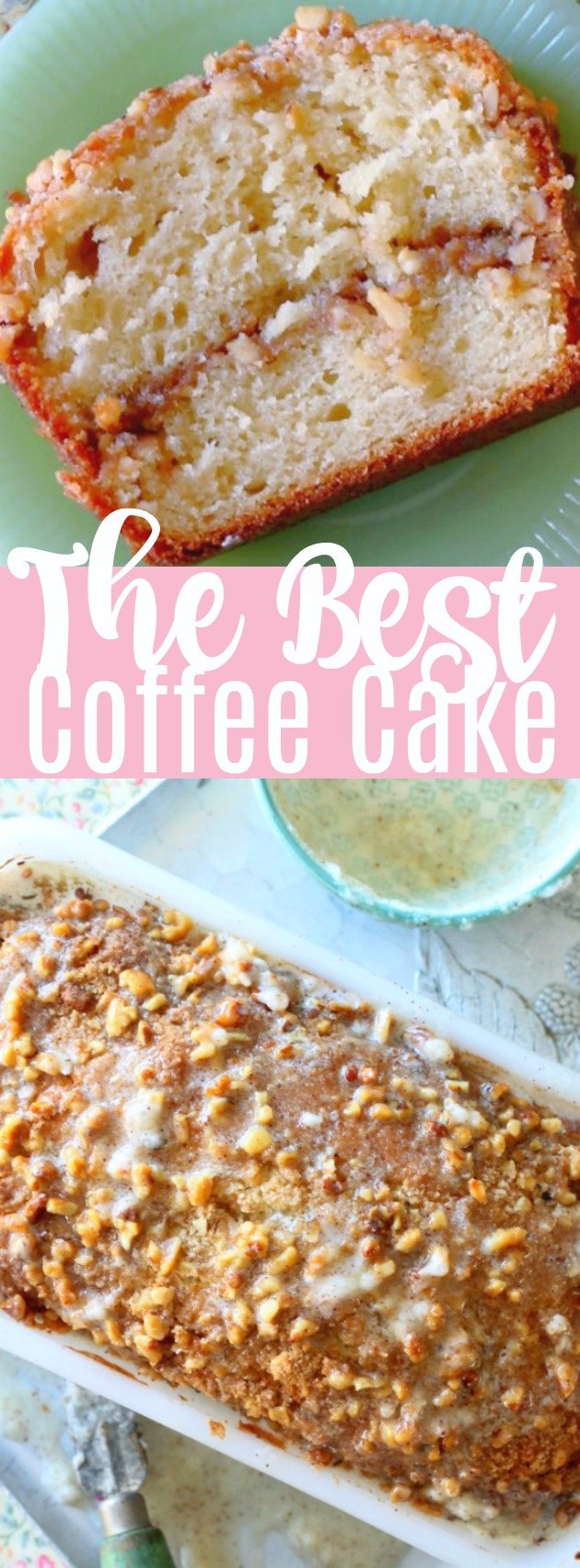 The Best Coffee Cake | Foodtastic Mom #coffeecake #cakerecipes #sourcreamcoffeecake via @foodtasticmom