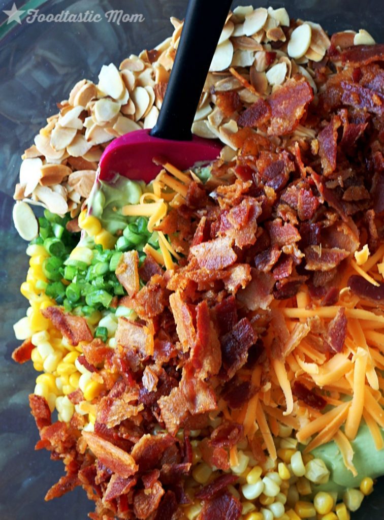 Corn Bacon Avocado Dip by Foodtastic Mom