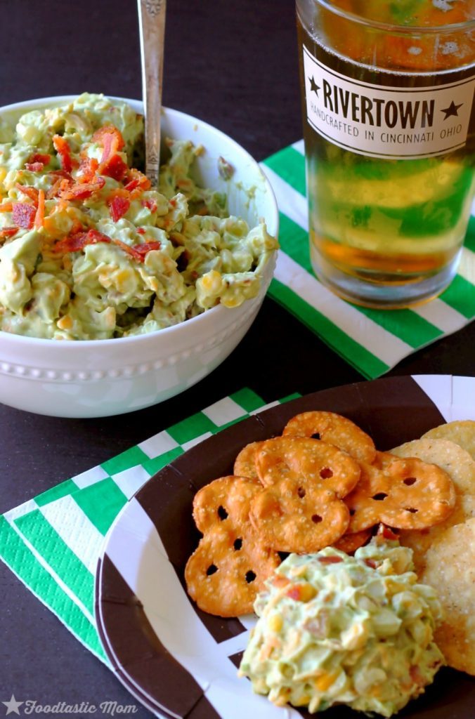 Bacon Corn Avocado Dip by Foodtastic Mom