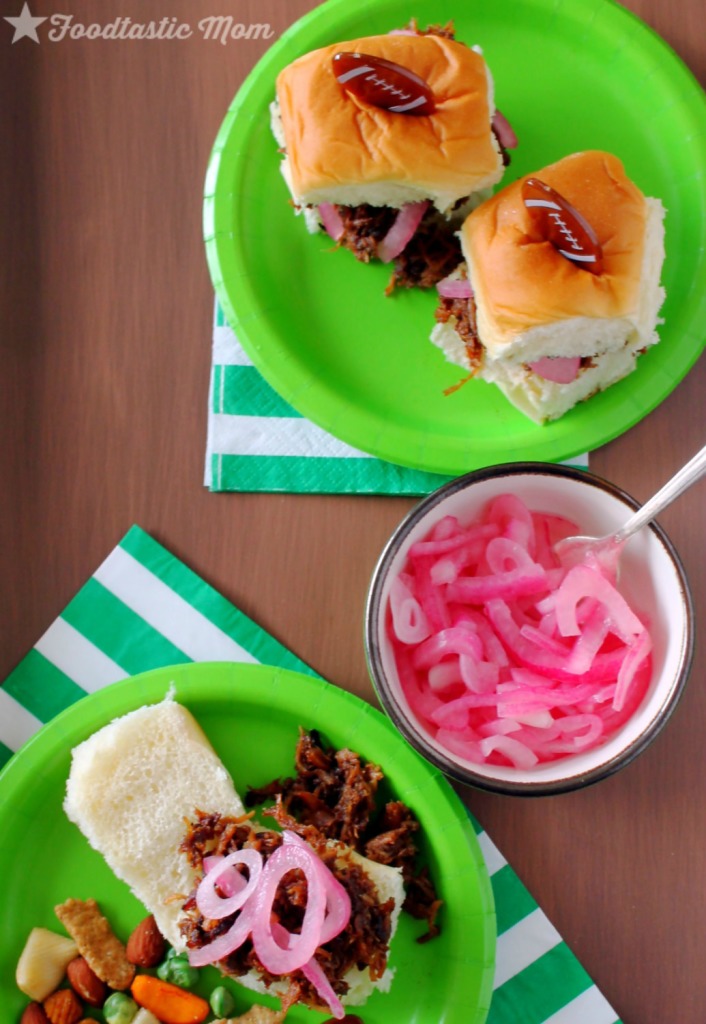 Chicken Sliders with Dr Pepper Glaze by Foodtastic Mom