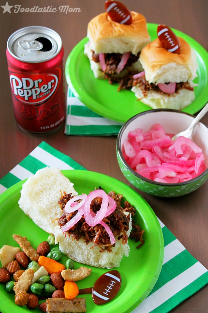 Chicken Sliders with Dr Pepper Glaze by Foodtastic Mom