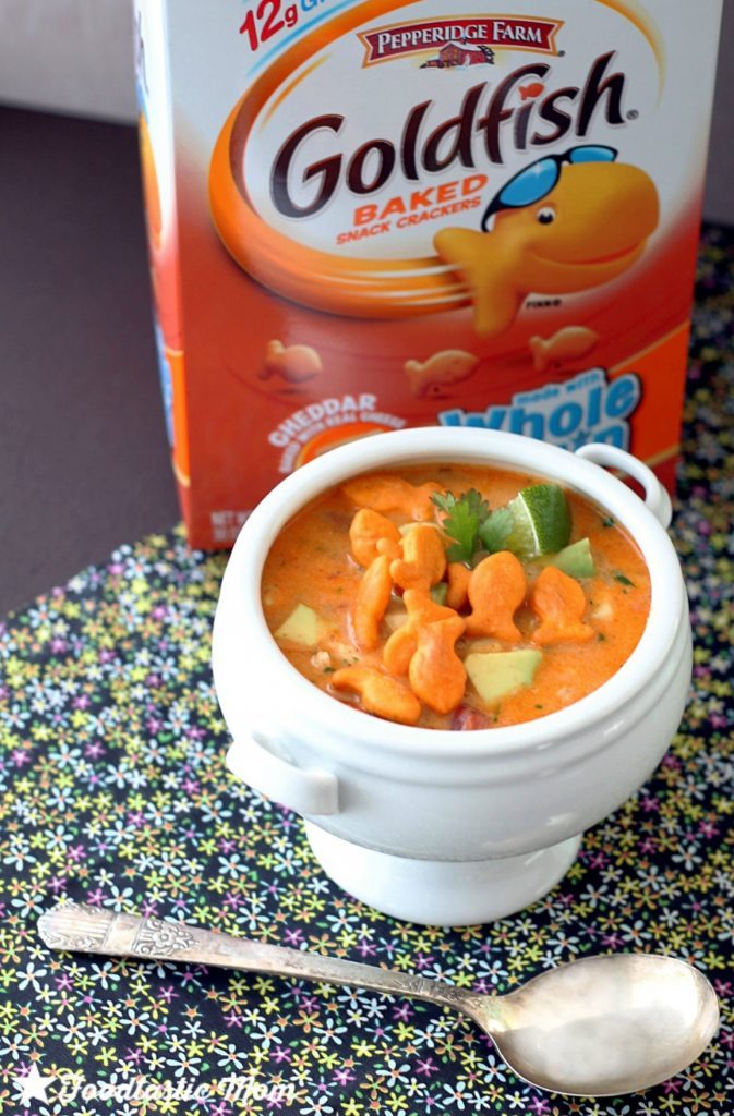 Kid Friendly White Chili Con Queso by Foodtastic Mom