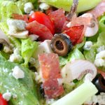 Copycat Lou Malnati's Salad by Foodtastic Mom