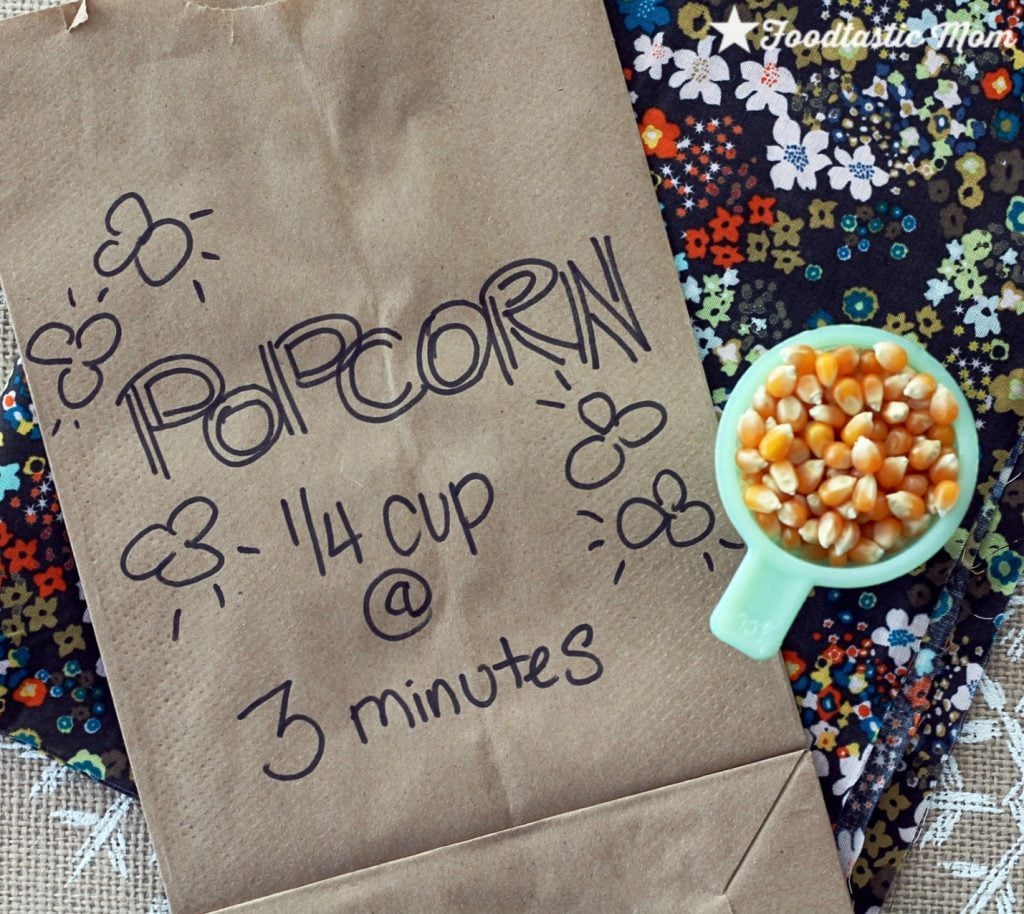 Low-Cal Microwave Herbed Popcorn by Foodtastic Mom