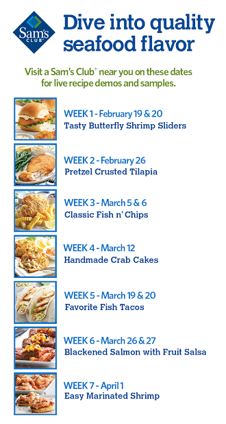 #samsclubseafood