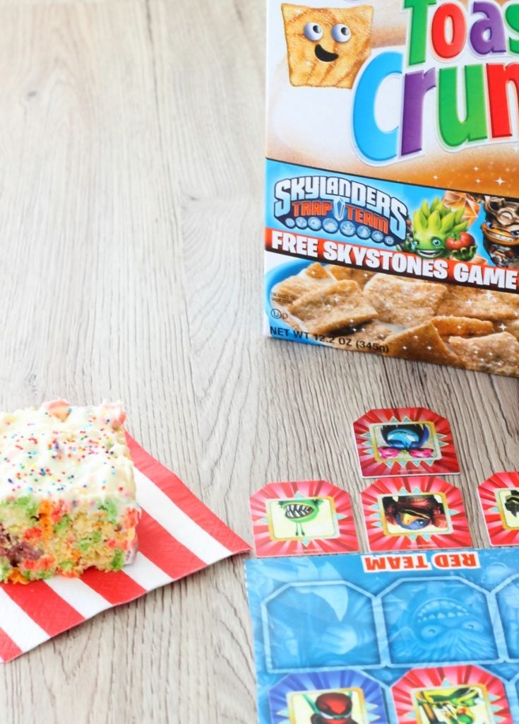 Celebration Squares with Fruity Cheerios by Foodtastic Mom