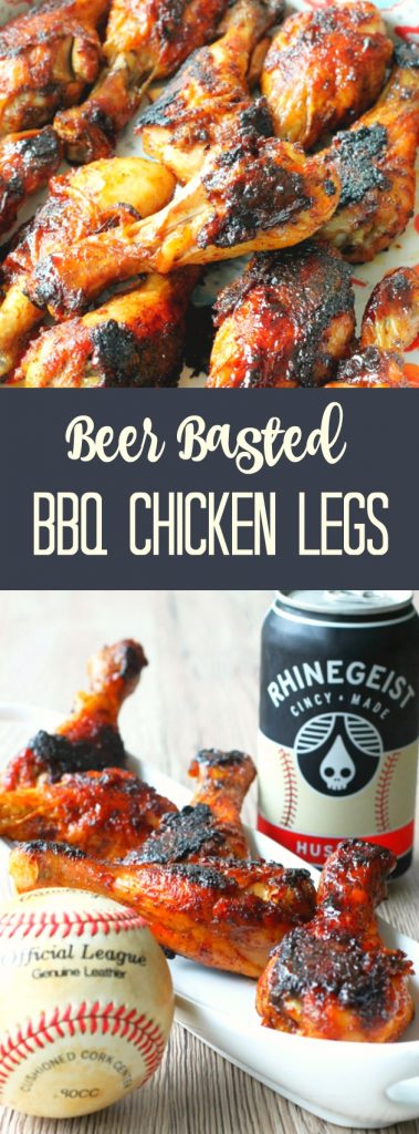 Beer Basted BBQ Chicken Legs