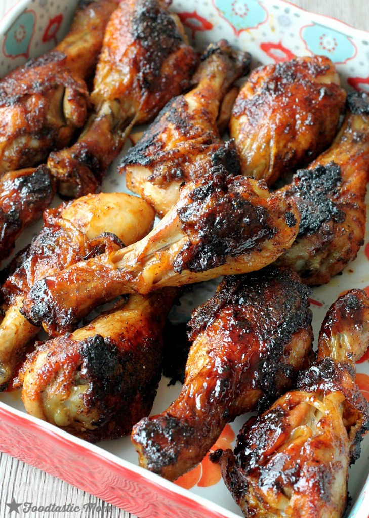 Beer BBQ Basted Red Legs by Foodtastic Mom