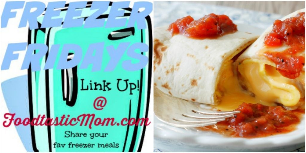 The Ultimate Freezer Breakfast Burritos by Foodtastic Mom #freezerfridays