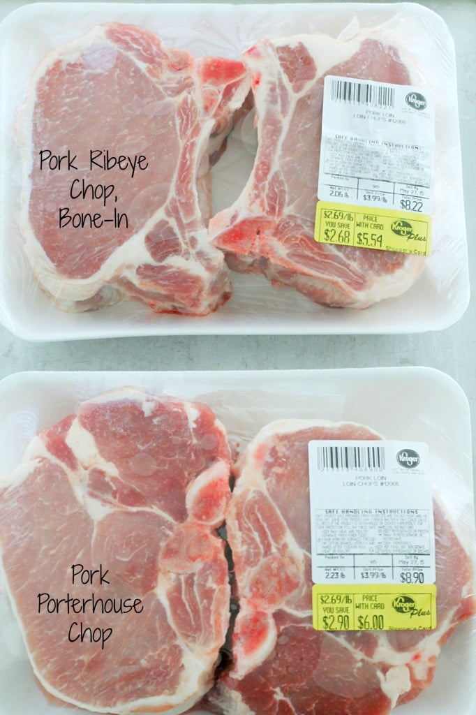 Pina Colada Ribeye Bone-In Pork Chops by Foodtastic Mom #GrillPork
