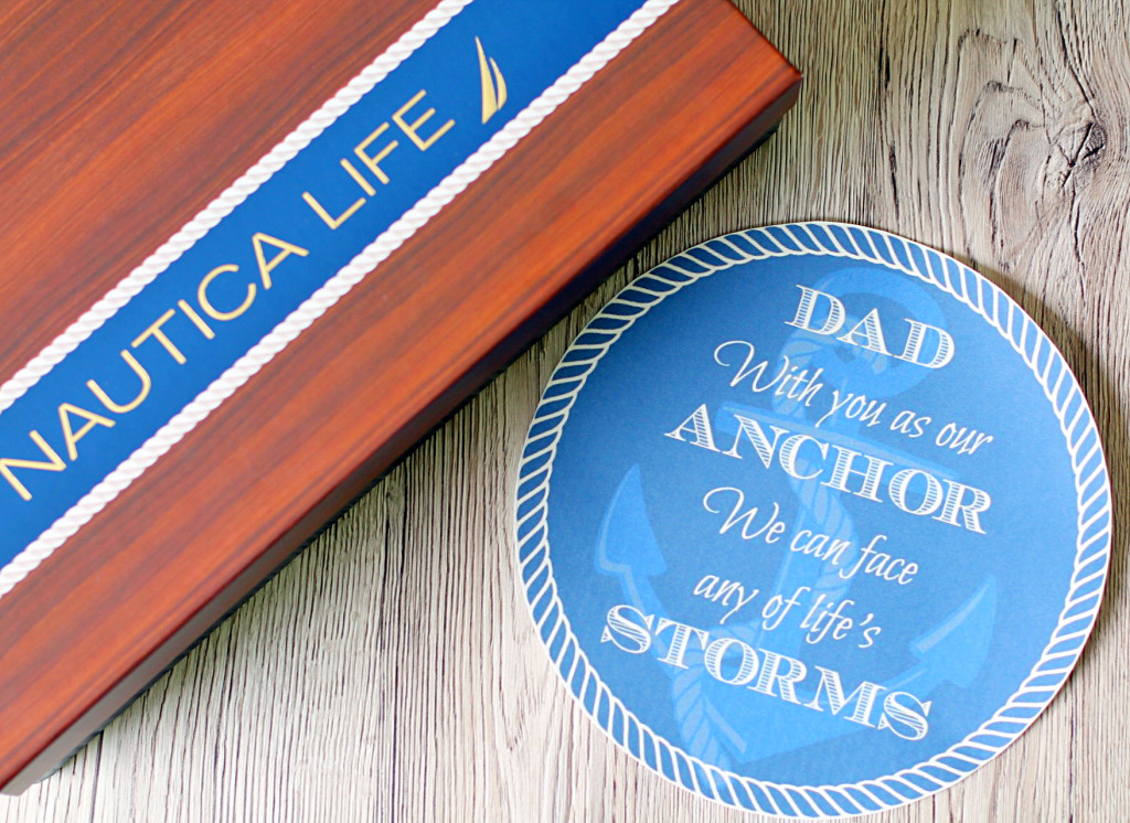 Father's Day Gift with Printable #NauticaforDad
