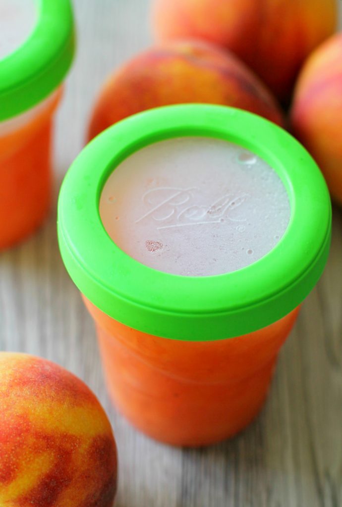 Peach Freezer Jam by Foodtastic Mom