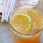 Sparkling Peach Lemonade