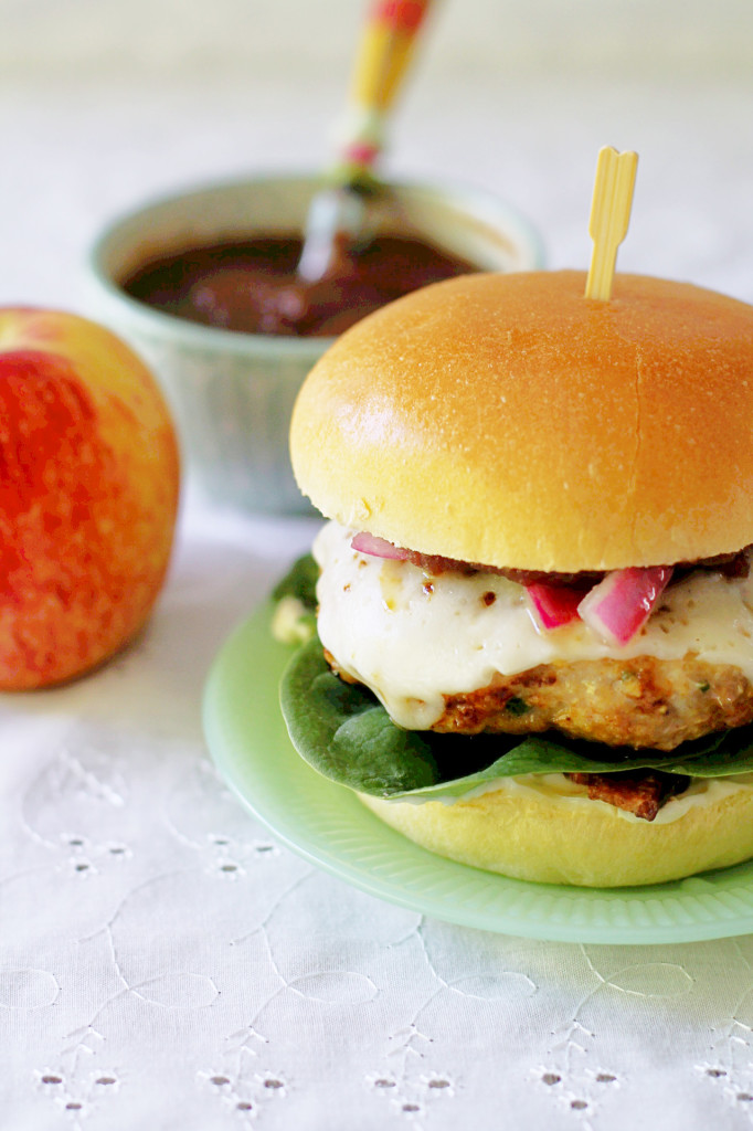 Pork Apple Burgers by Foodtastic Mom