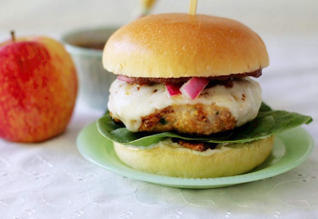 Pork Apple Burgers by Foodtastic Mom