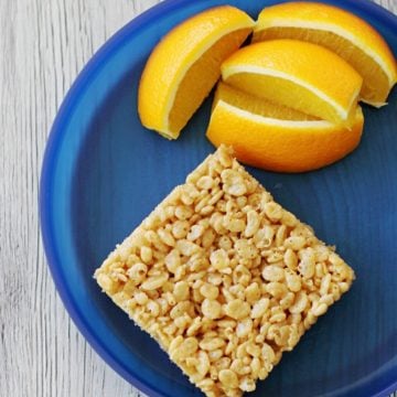 Krispie Treats for Athletes by Foodtastic Mom