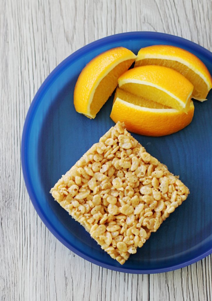 Krispie Treats for Athletes by Foodtastic Mom