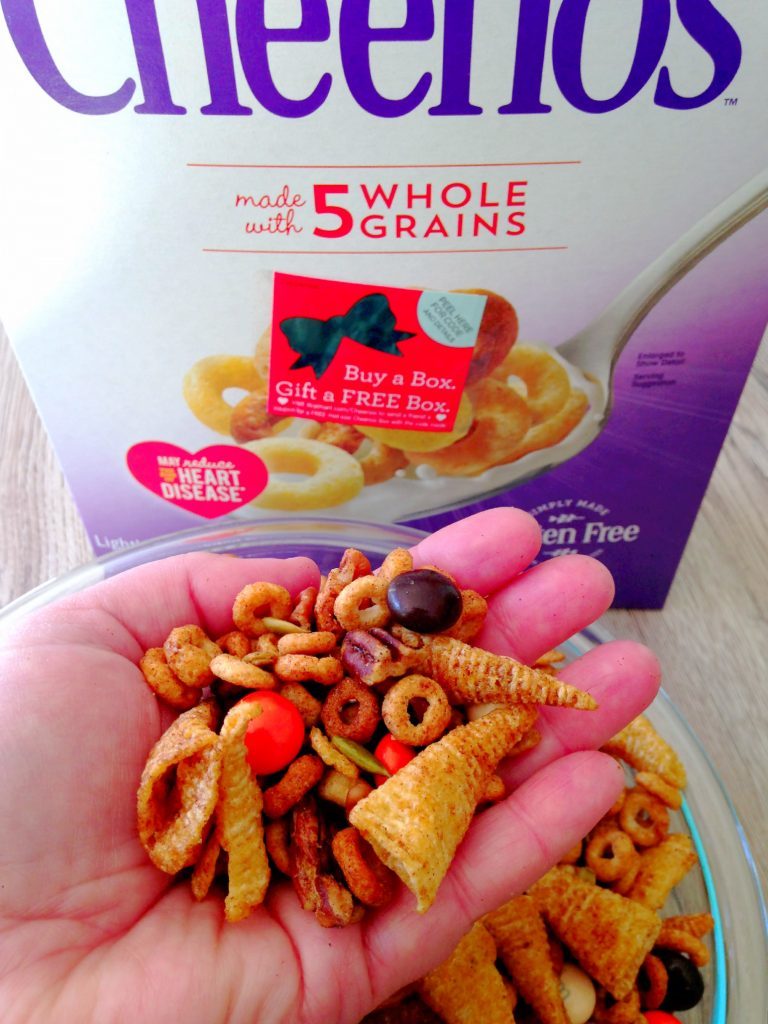 Pumpkin Spice Cheerios™ Snack Mix by Foodtastic Mom