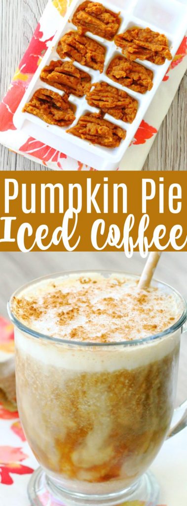 Pumpkin Pie Iced Coffee