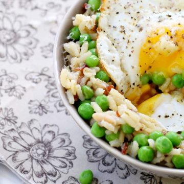 Easy Egg and Rice Bowl with Uncle Ben's® by Foodtastic Mom