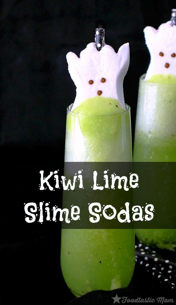 Kiwi Lime Slime Sodas by Foodtastic Mom