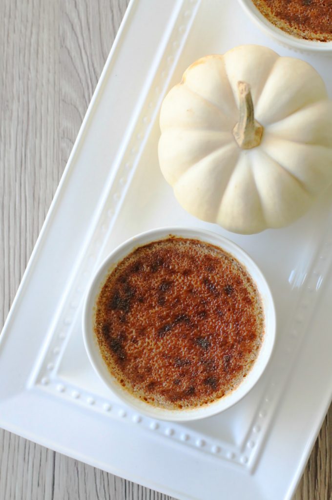 Pumpkin Creme Brûlée by Foodtastic Mom