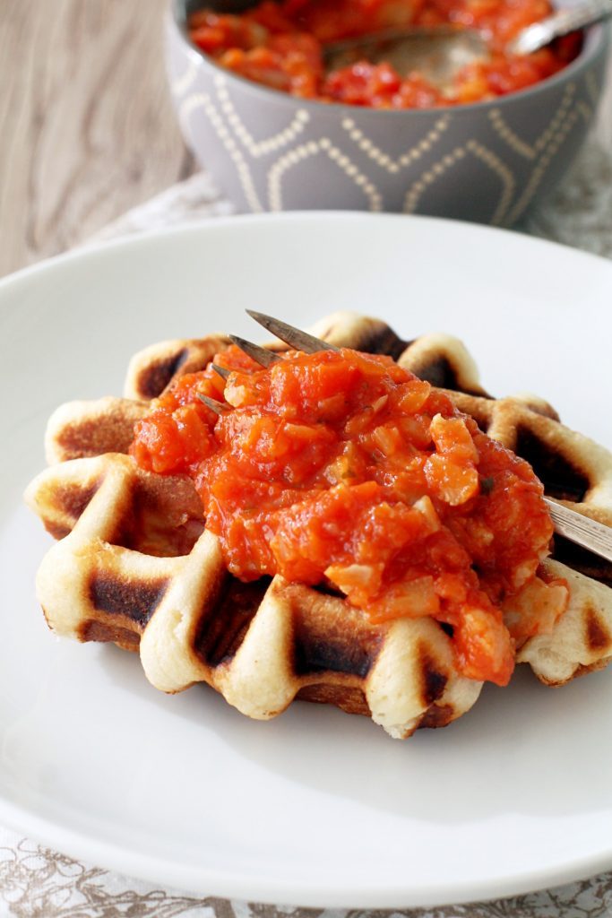 Savory Waffled Stromboli by Foodtastic Mom