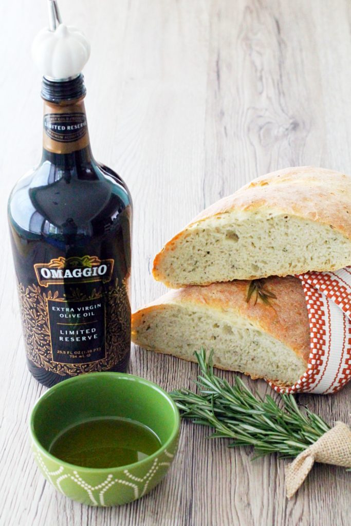 Hostess Gift with Rosemary Bread and OMAGGIO by Foodtastic Mom