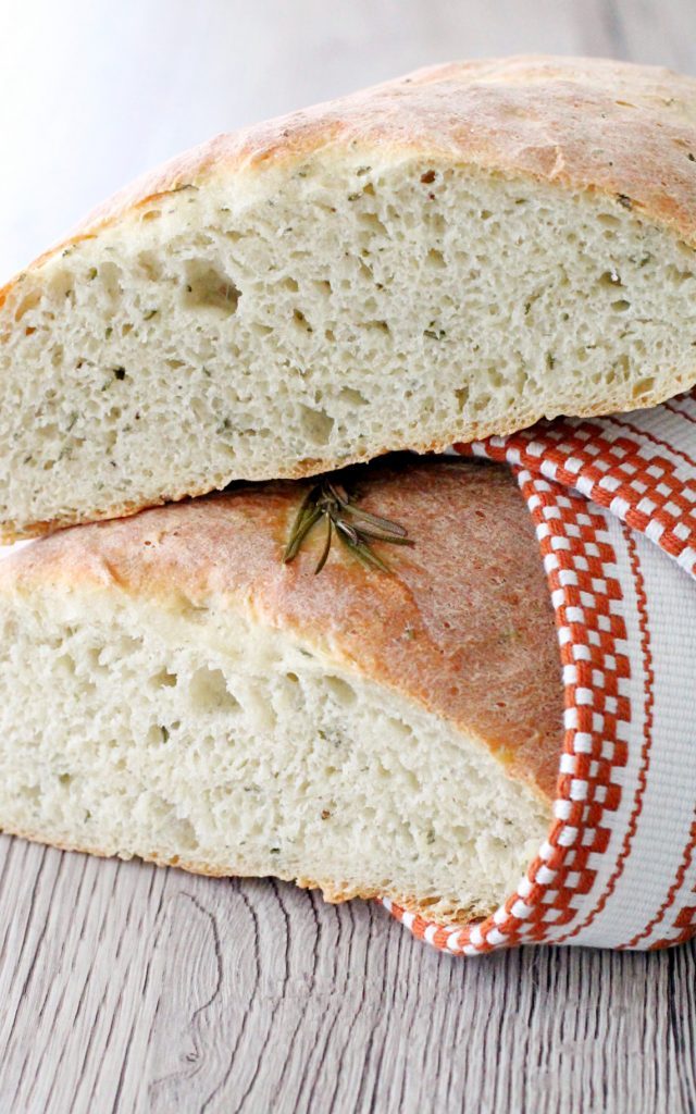 Hostess Gift with Rosemary Bread and OMAGGIO by Foodtastic Mom