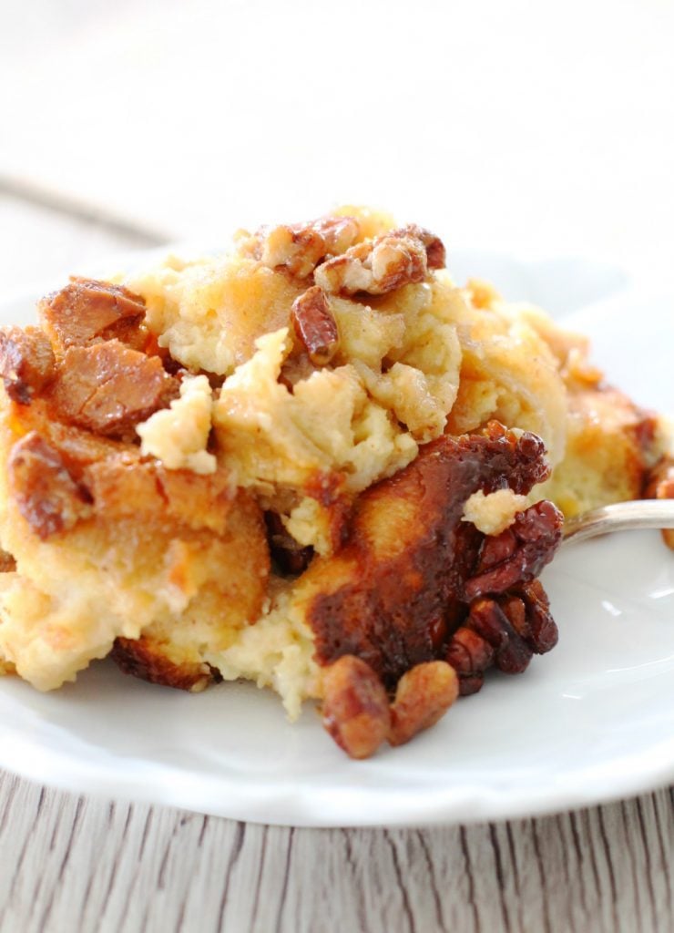 Make Ahead French Toast Casserole by Foodtastic Mom