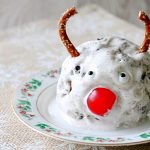 No-Churn Rudolph Tracks Ice Cream