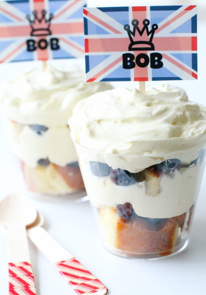 Berry Trifles for Minions Movie Night by Foodtastic Mom