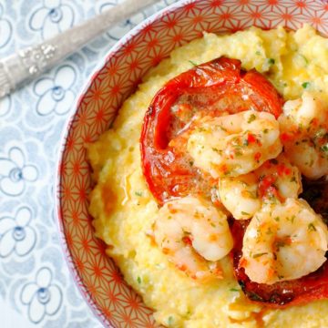 Italian-Style Shrimp and Grits with SeaPak by Foodtastic Mom #MoreCoastal