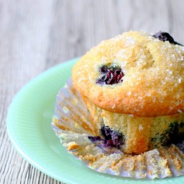 The Best Blueberry Muffins by Foodtastic Mom