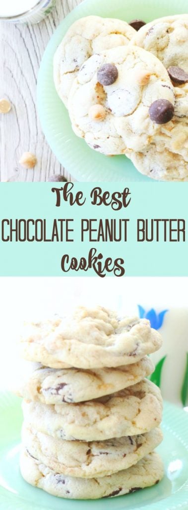 The Best Chocolate and Peanut Butter Chip Cookies