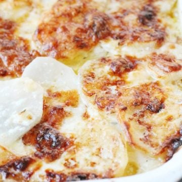 Gratin Dauphinois (aka Julia Child's Scalloped Potatoes) by Foodtastic Mom