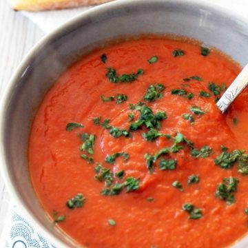 The Best Tomato Soup by Foodtastic Mom