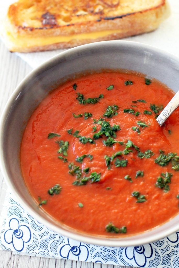 The Best Tomato Soup by Foodtastic Mom