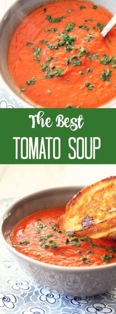 The Best Tomato Soup