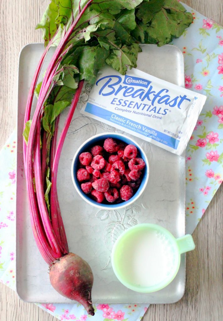 Sweetheart Smoothie by Foodtastic Mom #CarnationSweepstakes #BetterBreakfast