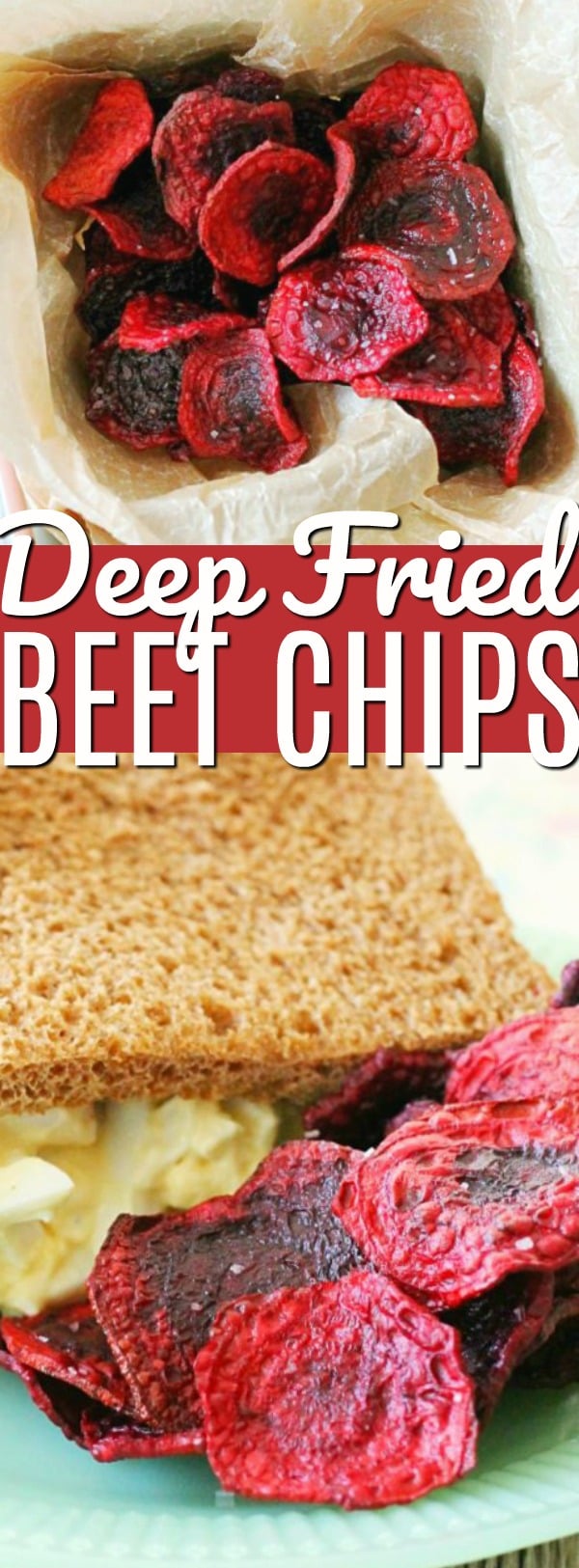 Fried Beet Chips | Foodtastic Mom