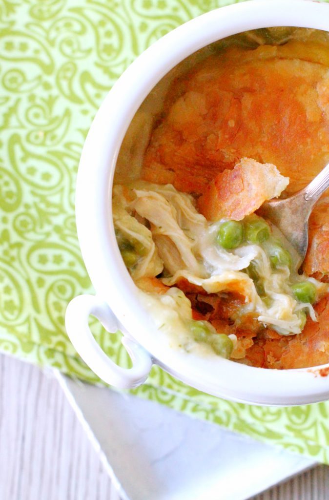 Spring Chicken Pot Pie by Foodtastic Mom 