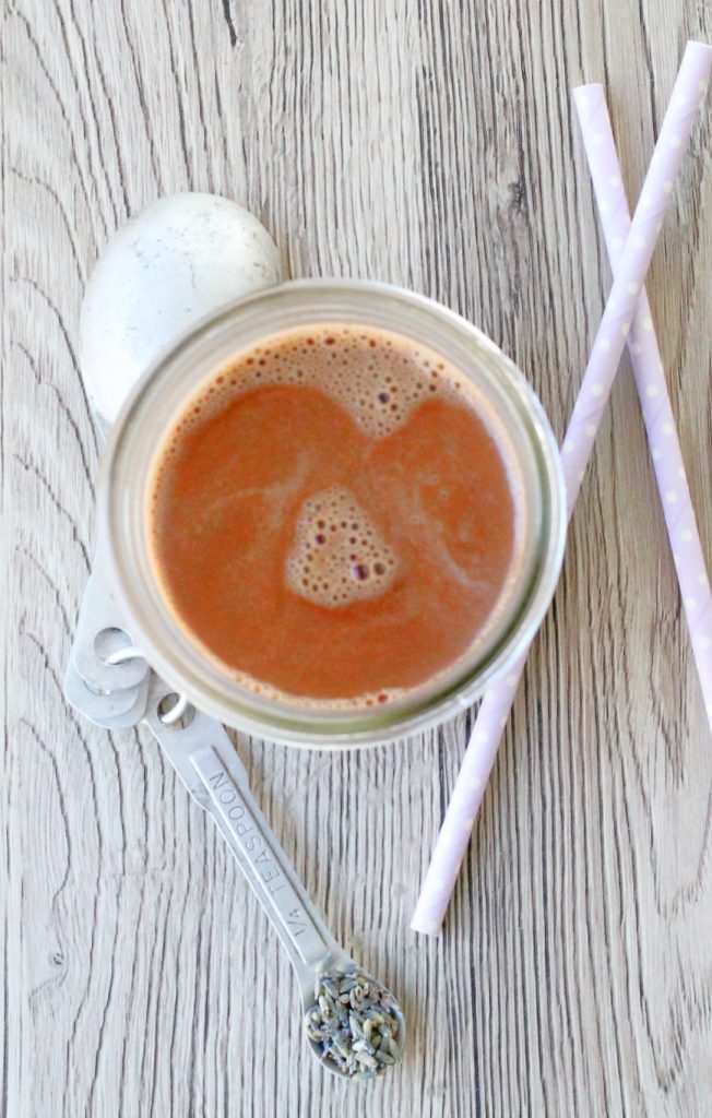 Lavender Hot Chocolate by Foodtastic Mom