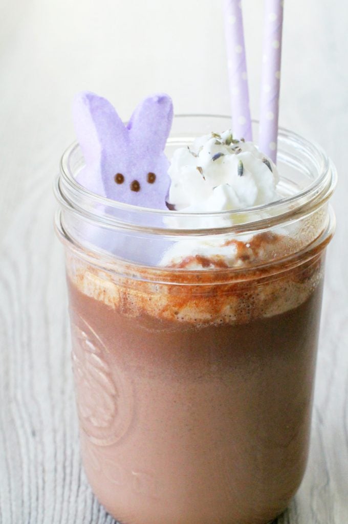 Lavender Hot Chocolate by Foodtastic Mom