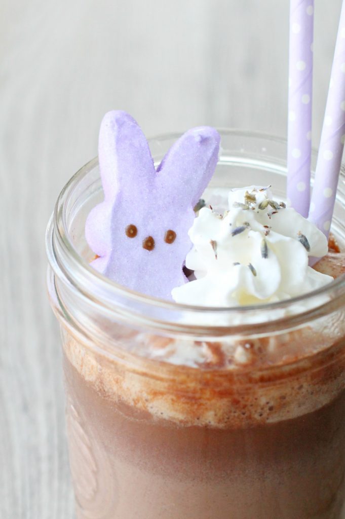 Lavender Hot Chocolate by Foodtastic Mom