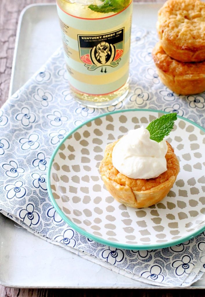 Mini Kentucky Derby Pies by Foodtastic Mom